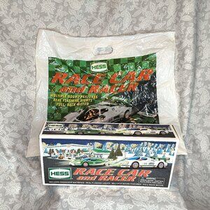 NIB🎄2009 HESS Racecar and Racer with original purchase bag